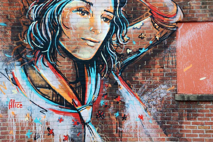 Alice Pasquini in Ithaca, NY : Brooklyn Street Art