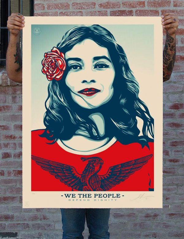 Fairey & Friends Respond Graphically: “We The People” & Women’s March ...