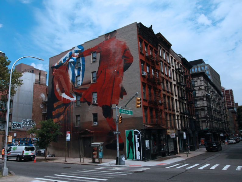 Conor Harrington Soars and Parries Above NYC Streets | Brooklyn Street Art