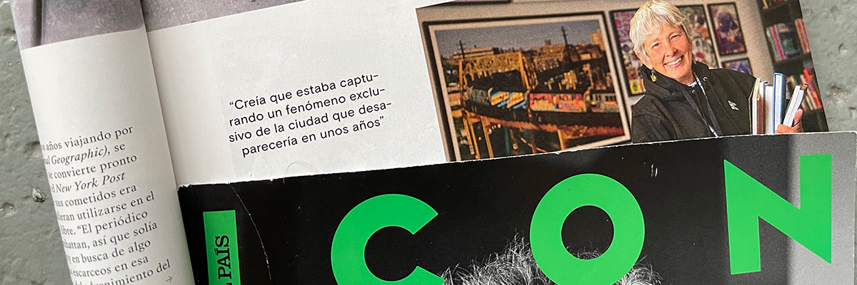 EL PAIS : “Martha Cooper: Taking Pictures” in Icon Magazine Madrid