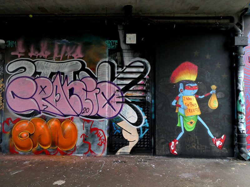 Cranio is Lost in London: New Show at BSMT | Brooklyn Street Art