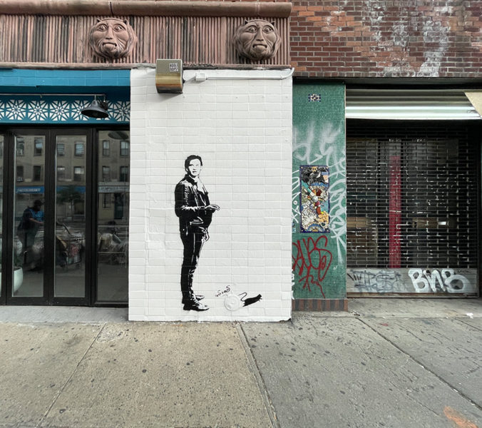 Blek Le Rat Hits New York with New Hambleton Street Stencil and Solo ...