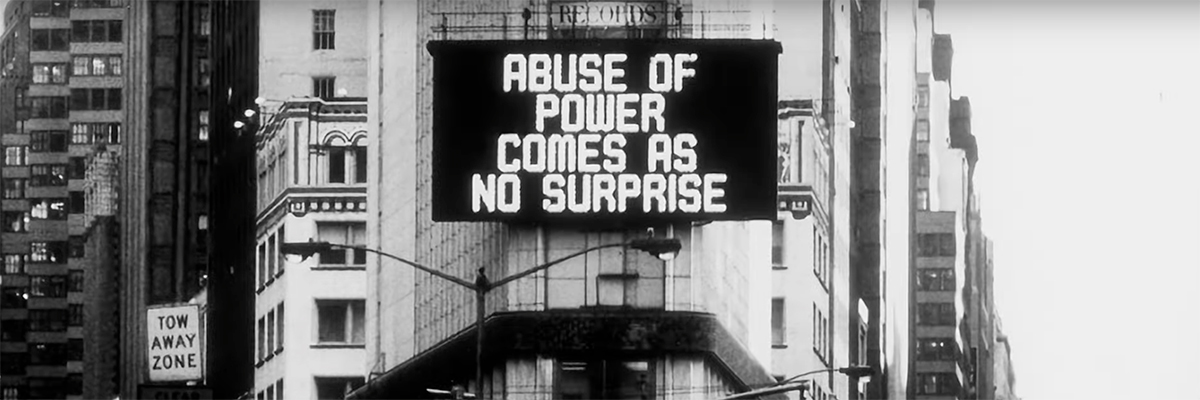 Words Like Weapons: Jenny Holzer in the Streets and the Museum, In “Protest”